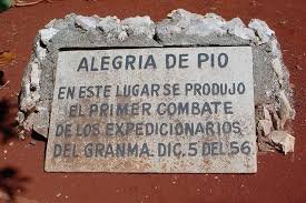 Un día como hoy se produce el primer combate de los jóvenes rebeldes en Alegría de Pío. Varios heridos y posteriormente perseguidos y asesinados. Almeida inmortalizó una sentencia: " Aquí no se rinde nadie..." <a href="/DiazCanelB/">Miguel Díaz-Canel Bermúdez</a> <a href="/DrRobertoMOjeda/">Dr. Roberto Morales Ojeda</a> <a href="/CapoNapoles/">Yanaisi Capó Nápoles</a> #ProvinciaGranma