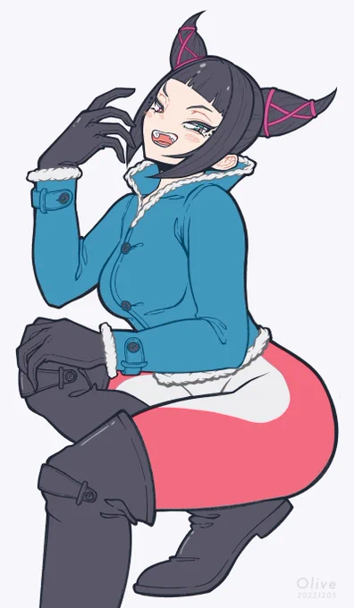 ストーリーコスジュリちゃん。#格ゲーキャラ描こうぜ 