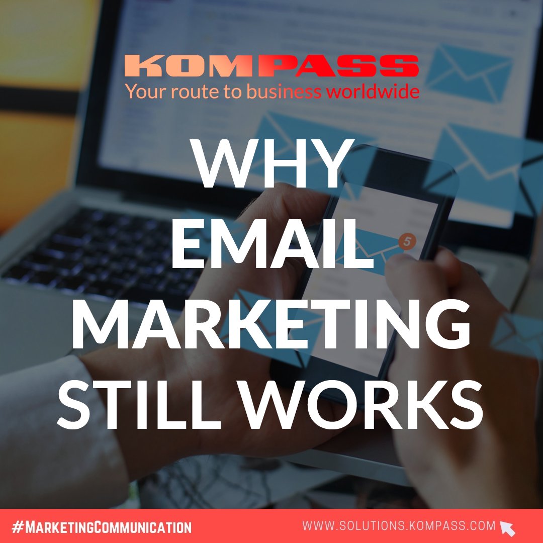 KompassInterna1's tweet photo. #SalesTips: Despite the growth of other methods of communication, Email 📨 is not losing market share until now and therefore Email campaigns keep being a powerfu... https://t.co/Oyk2IMKL5e #Kompass #EasyList #B2B #Databases #EmailMarketing #EmailCampaigns #EmailMarketingTrends https://t.co/TjIa6vgR7b