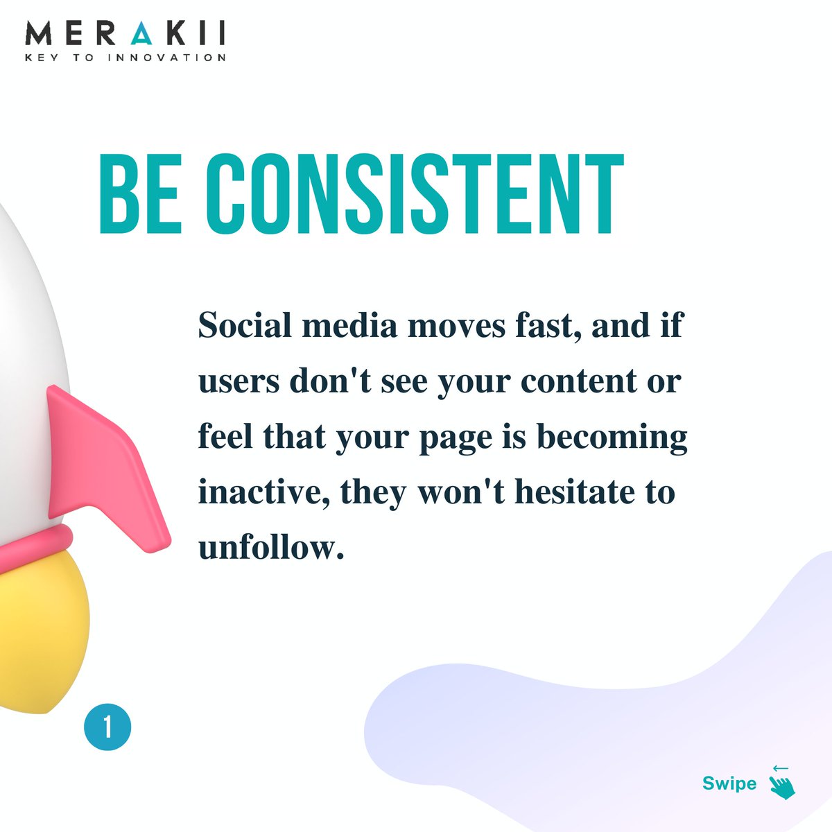 Merakii3's tweet photo. 3 Tips for Making Social Media Engagement!
Swipe to know the secret ▶

#merakii #merakiigroup #merakiiinmedia #digitalmarketing #marketing #socialmediamarketing #socialmedia #business #seo #branding #marketingdigital #onlinemarketing #entrepreneur #advertising #contentmarketing https://t.co/oHu5gvUDqa