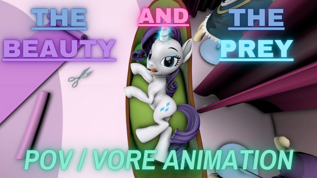 The Beauty and The Prey / POV - Vore Animation
youtu.be/LhpI_qL6C9E