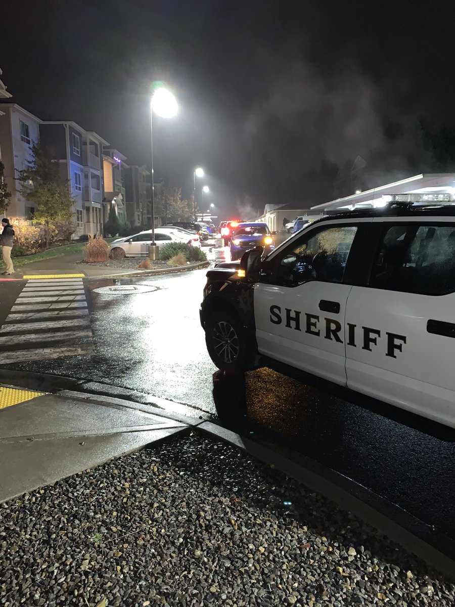 TCSO Detectives are investigating a homicide at the Copper Wood Apartments off of Martin Way. A male subject who was involved in this incident has been detained at an address in Pierce County. This is an isolated incident and there is no danger to the public at this time.