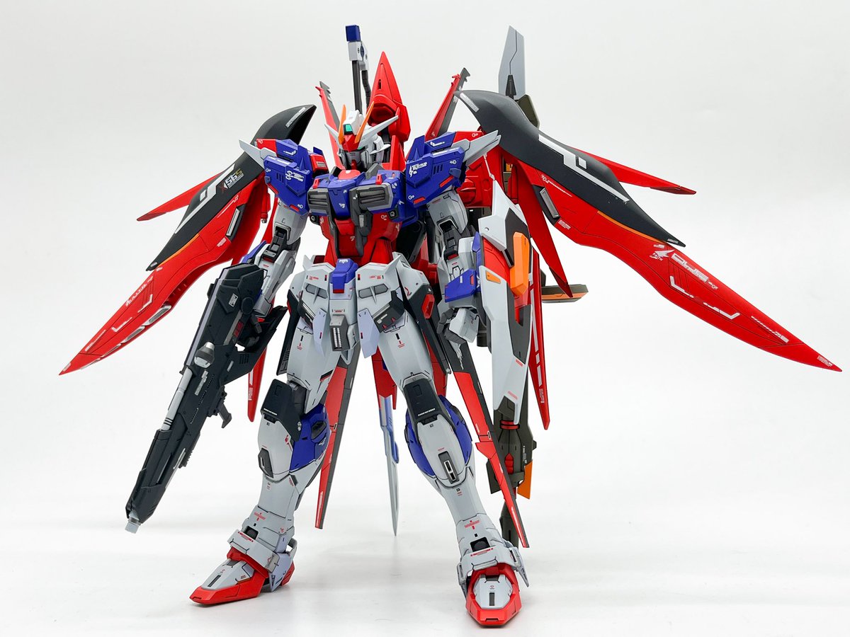 gnx728t's tweet image. 二ヶ月ぶりの新作「パーフェクトエクスインパルスガンダム」が完成しました!
PERFECT EX IMPULSE GUNDAM
Roll out~