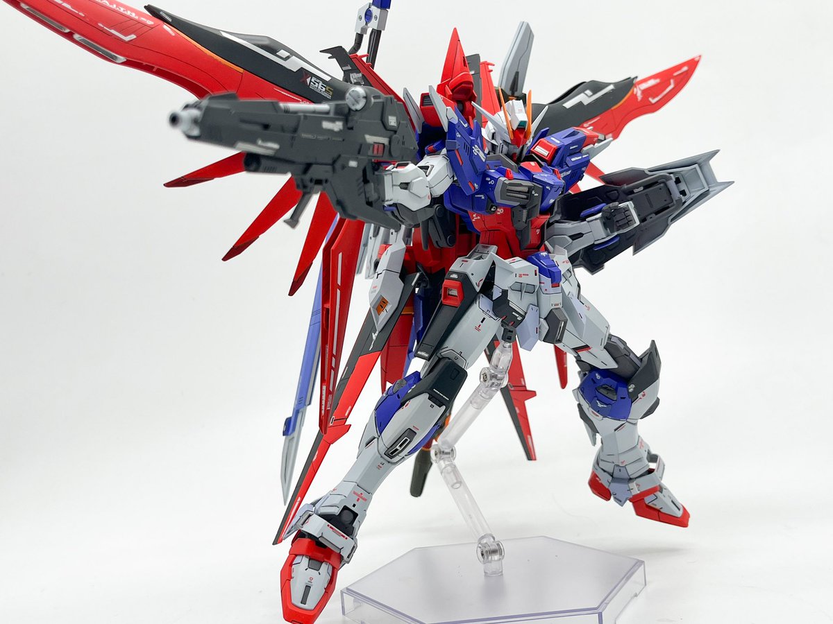 gnx728t's tweet image. 二ヶ月ぶりの新作「パーフェクトエクスインパルスガンダム」が完成しました!
PERFECT EX IMPULSE GUNDAM
Roll out~