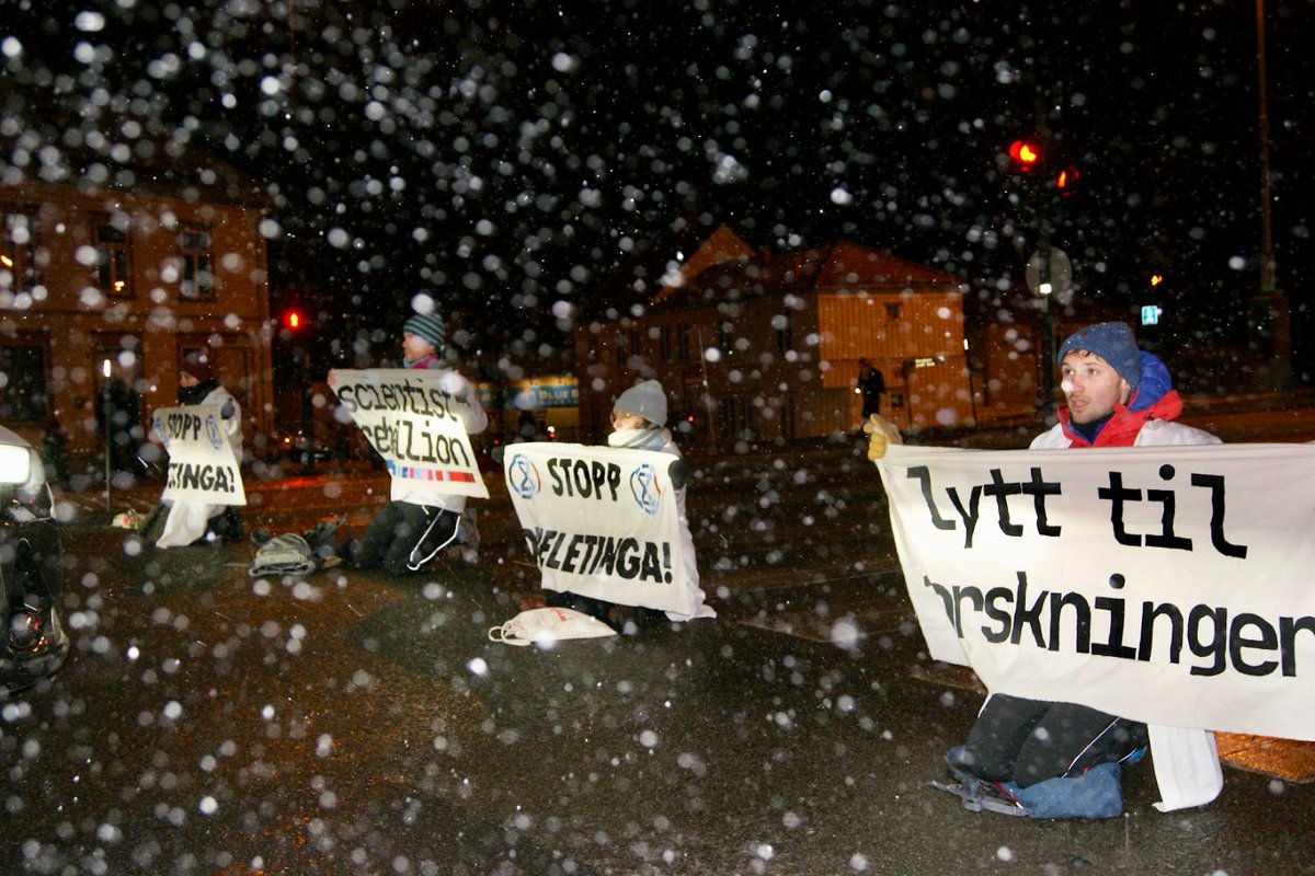 Scientist Rebellion Norway tweet media