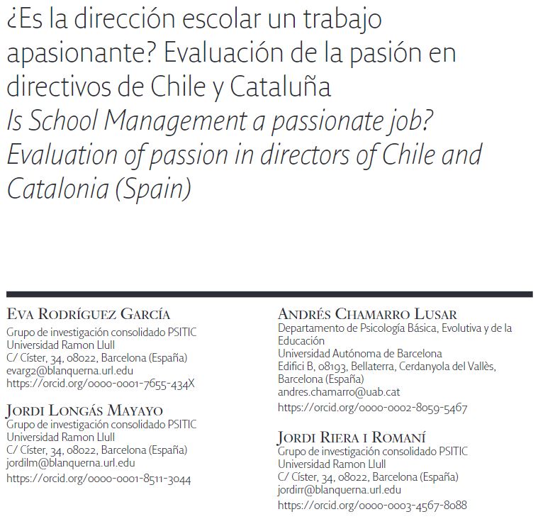 JordiRiera1's tweet photo. Siempre pensé que para sostenerse hoy al frente de determinados roles de liderazgo y dirección escolar, debería haber alguna razón más allá de la razón...
Profundizar en ello ha resultado apasionante.
@GRecerca_PSITIC #EstudiosSobreEducación @unavrevistas
https://t.co/9bv4HkcS3T https://t.co/entkxlpnU1