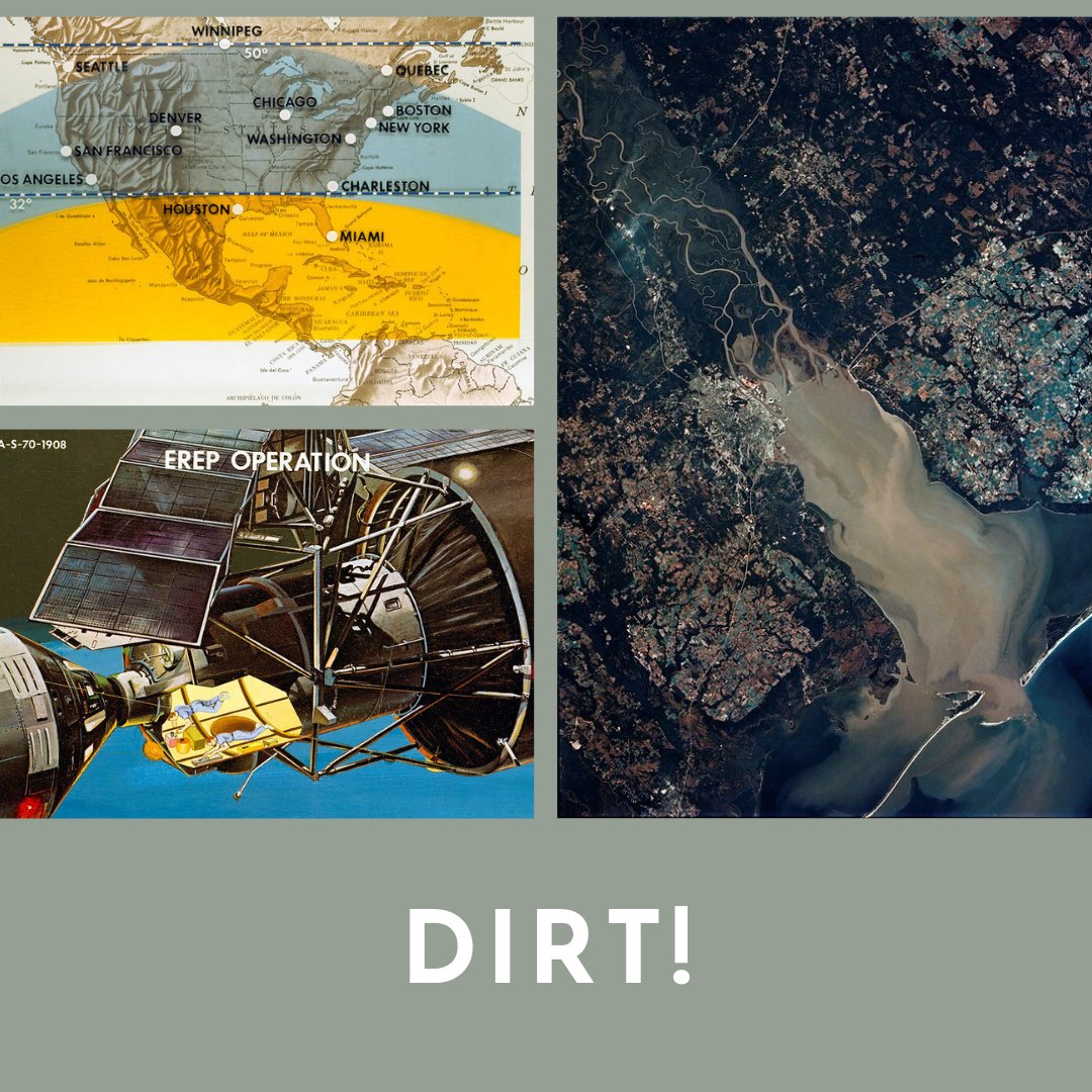 SF_Skylab's tweet photo. Skylab's EREP cameras were used to detect areas of damage to the soil that makes all our plants grow. This knowledge helps us protect the Earth! #worldsoilday #soilday #soil #plant #clima #pollution #environment #damage #contamination #skylab #erep #earth #word #space #nasa https://t.co/I9GanGbYvR