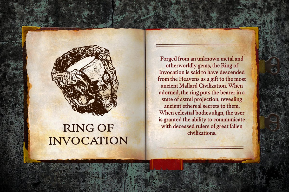 During uncertain times our great founders of The Crypt had escaped the clutches of Tyranny, eventually leading them to pursue their salvation. 

Relic #4 will be airdropped to Invitation Letter holders today on this #MallardMonday. 

#CNFT #CNFTProject #CardanoNFT #CNFTCommunity