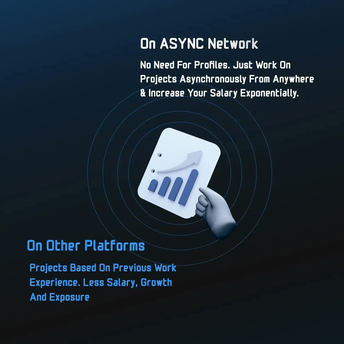 What hardships are you facing while working on other freelance platforms?

We’re bridging the gap between project managers and freelancers to make high-paying opportunities accessible to everyone.

#async #network #freelance #opensource #community