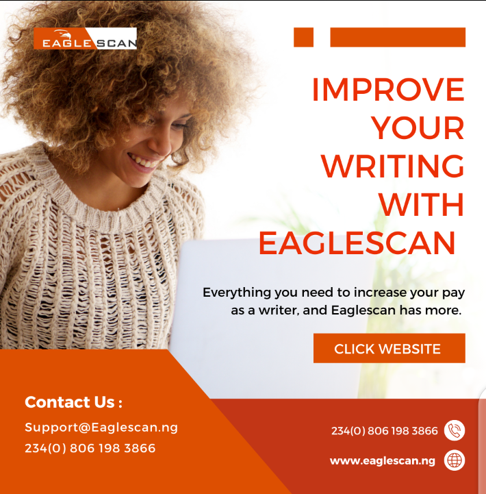 EaglescanNG's tweet photo. Writing made easy. Now, you can keep your job. Say thanks to Eaglescan. https://t.co/E9NPsXEBO2