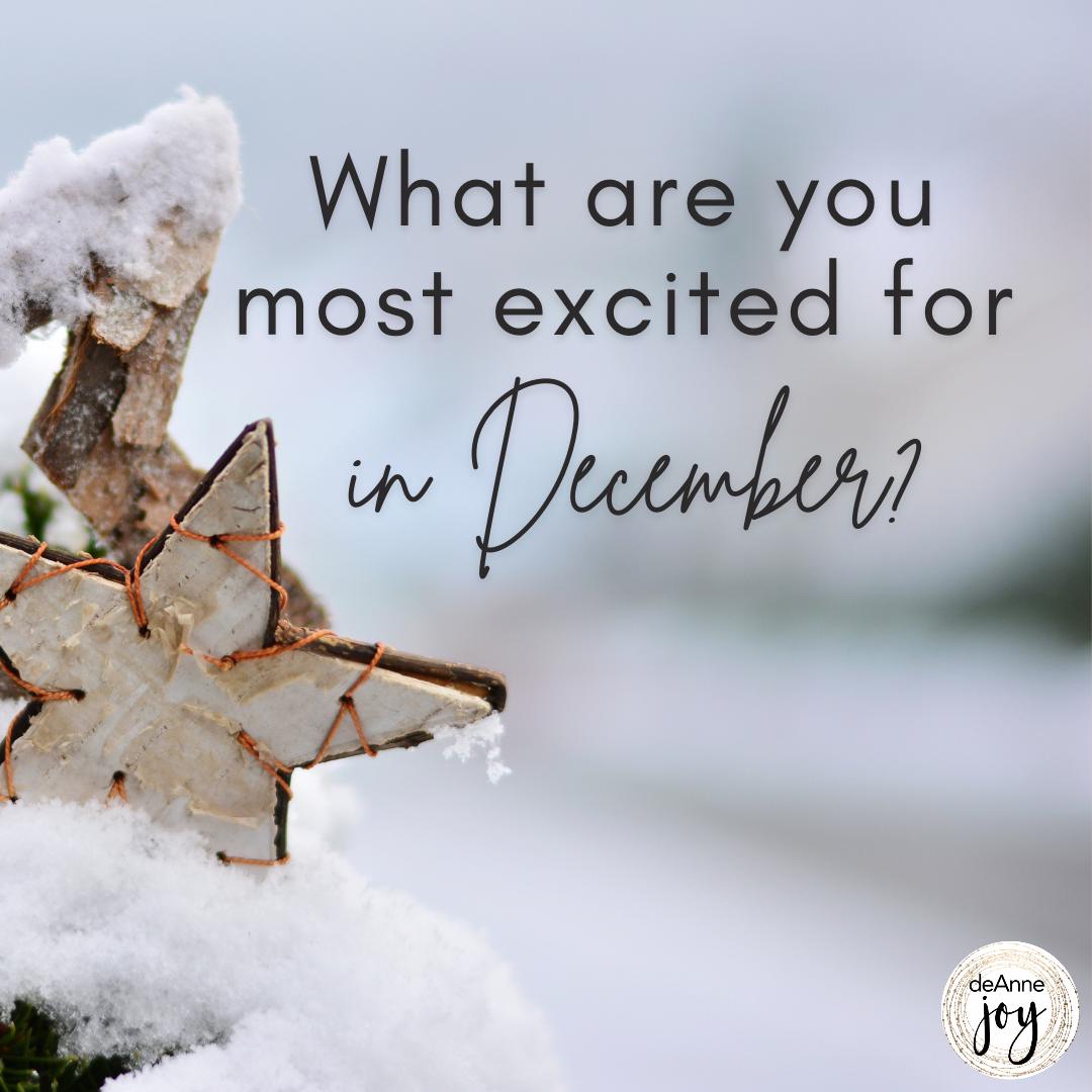 Coach_DeAnneJoy's tweet photo. What are you most excited for in December? #qotd #answerthis #holidayexcitement https://t.co/F5KIfHeqc1