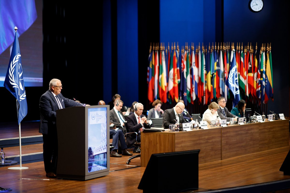 #ICC President at #ASP21: “Our staff is working with incredible commitment across the organs. I also wish to take a moment to recognise the vital work carried out by the teams for the defence &amp; the legal representatives of victims, including on the ground in situation countries.”