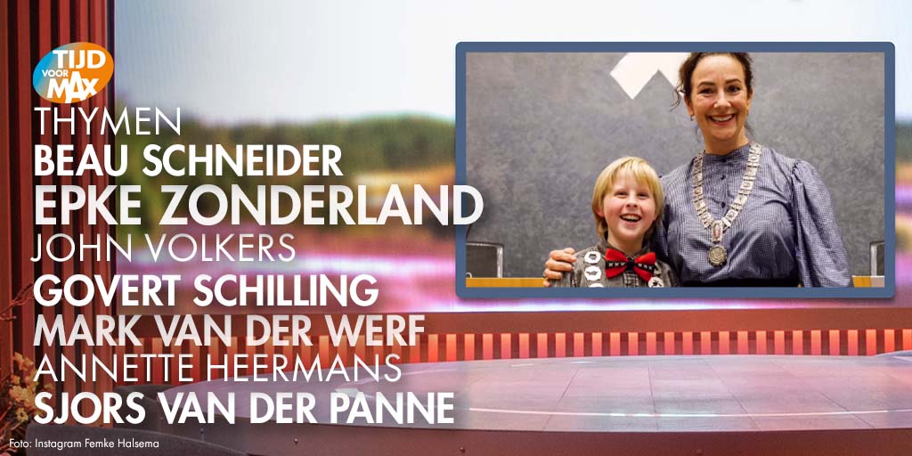 Vandaag in #TijdvoorMAX (op NPO 2!):

🧑‍🏫 Mark van der Werf schreef een survivalgids voor leerkrachten.

🤸‍ John Volkers schreef de biografie over Epke Zonderland.

🔭 Govert Schilling over de bouw van grootste radiotelescoop ter wereld.

📺 Vanmiddag om 17.10 uur op NPO 2.