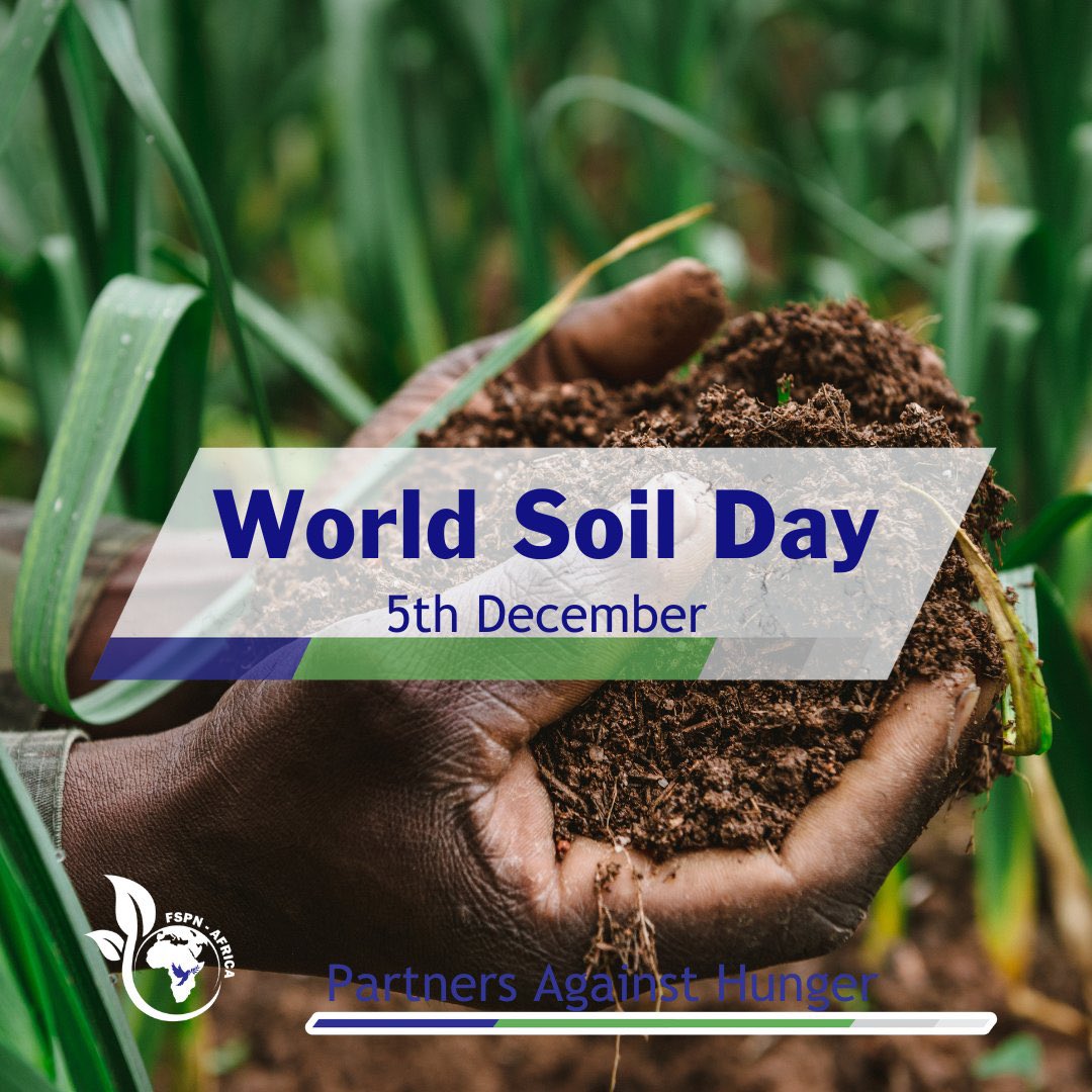 Soil Regeneration Practices:
-Cover cropping,
-Crop rotation,
-Reducing soil disturbance,
-Use of Organic Matter
-Retaining mulch, and
-Integrated nutrient management
📸 <a href="/fspnAfrica/">#FSPNAFRICA</a>