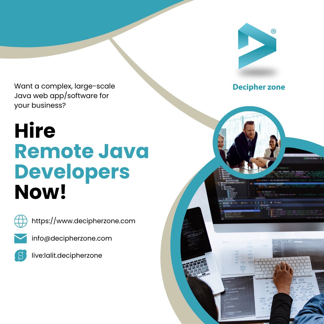 MahipalNehra7's tweet image. You can now leverage tech excellence and web application development by hiring Java developers.
Skype: lalit.decipherzone
Email: info@decipherzone.com
decipherzone.com/hire-developer
#hiredevelopers #hirejavadeveloper #developer #remotedeveloper #hireavirtualassistant #java