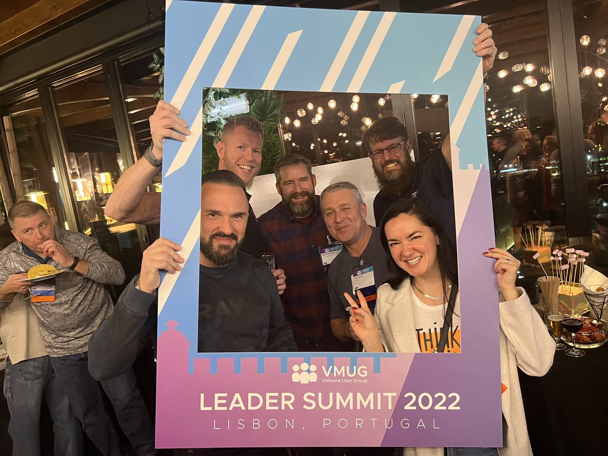 Networking has begun!! 👏🏼👏🏼 #vmugleadersummit2022