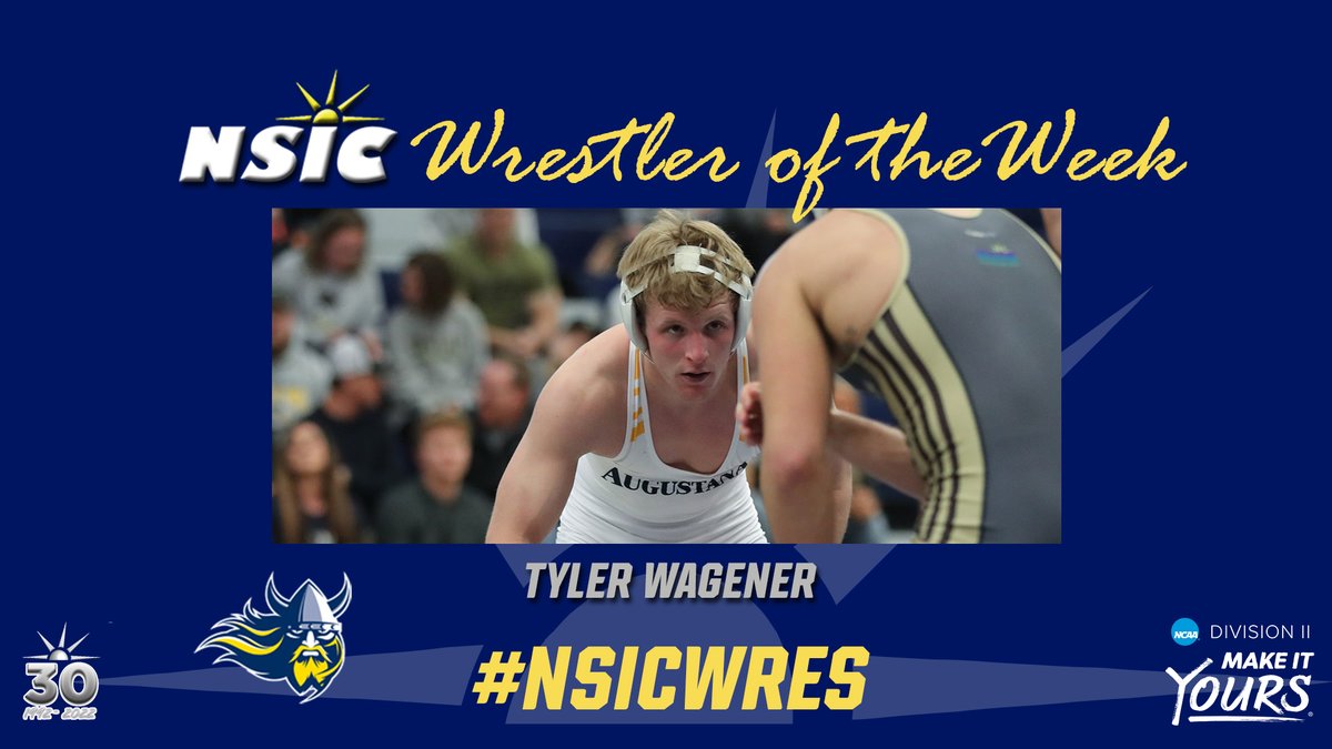 #NSICWres Release No. 4
#NSICPOW
Tyler Wagener - Augustana

Full Release at: northernsun.org/news/2022/12/5…