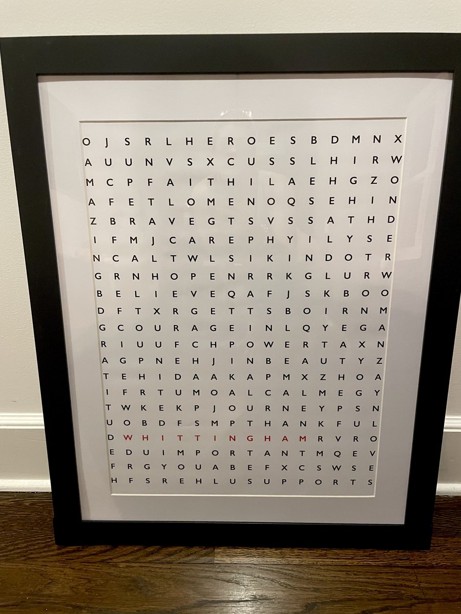We can create personalized word searches as a gift! In all sizes, this was a thank you the radiation ward at a hospital. We also have downloadable trivia - choose from 24 categories including a custom one rockpaperscissors.events/tot #holidaygifts #HolidayGiftIdeas