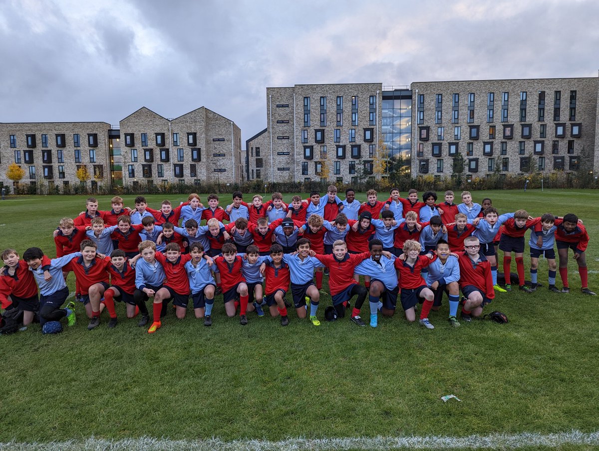 AudenshawSchool's tweet photo. Fantastic games for our year 7s with @MGS_PEandSport - all the rugby values on display and plenty of smiles on faces. 

See you again in January for our whole school block fixtures! 

#CarpeDiem

🔴⚪🏉 https://t.co/szNM7miPUH