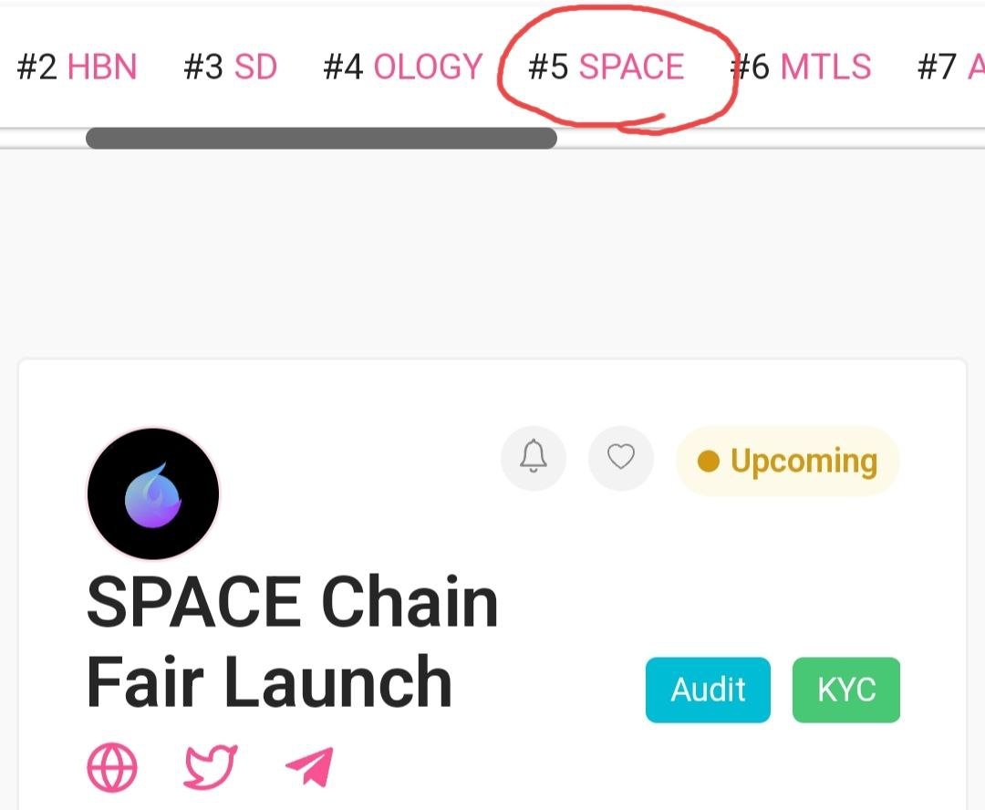 We are trending #5 on Pinksale 

Pinksale: pinksale.finance/launchpad/0x29…