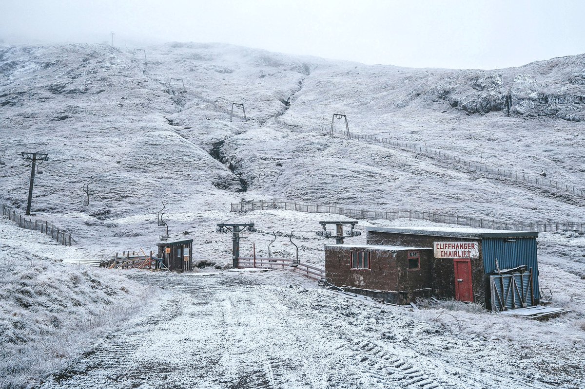 Cliffhanger. Love a bit of snow.  #fsprintmonday