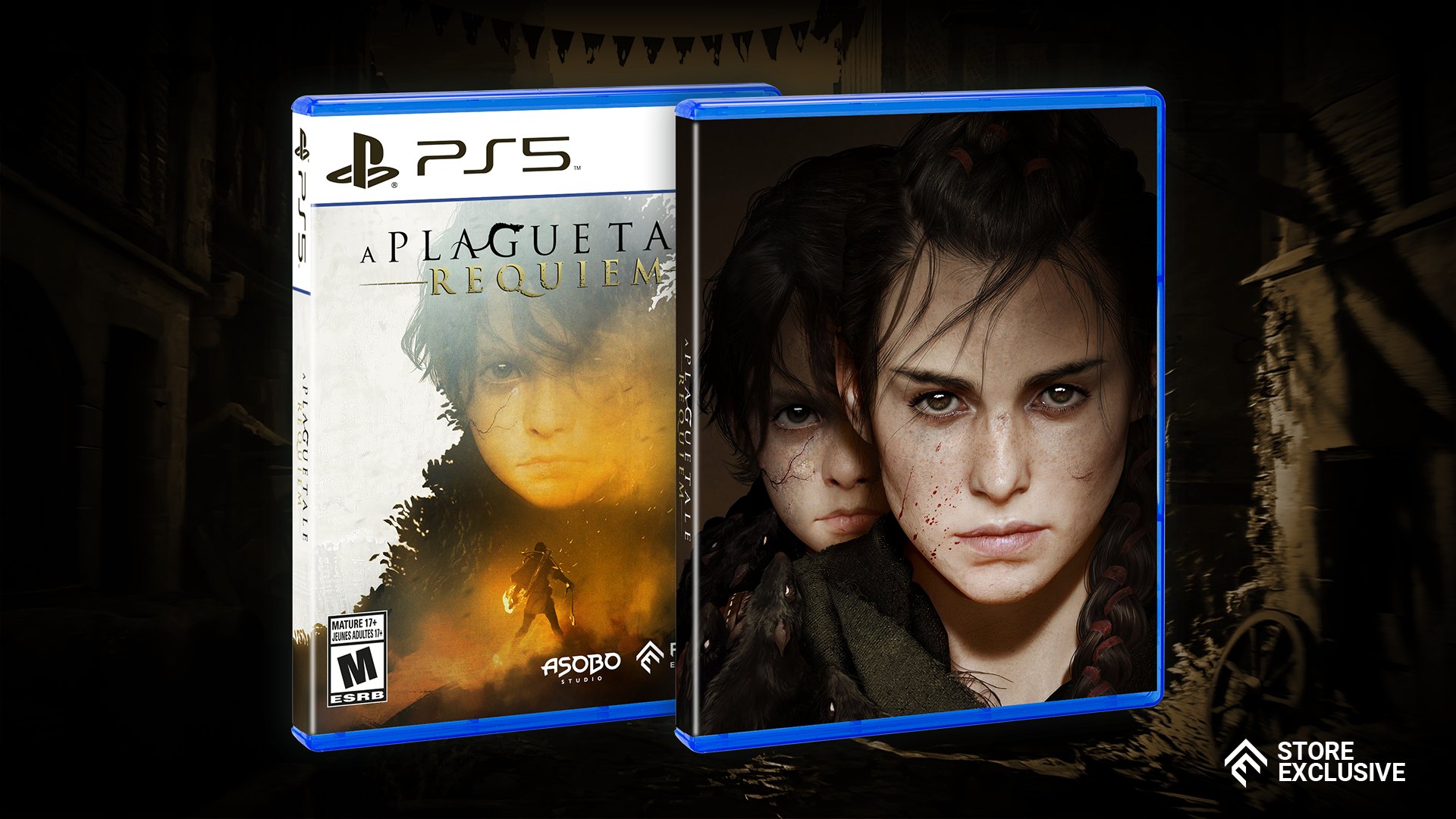 Wario64 on X: A Plague Tale: Requiem (PS5/XSX) is $49.99 at Focus  Entertainment Store (reversible cover art edition)   also on Game Pass  / X