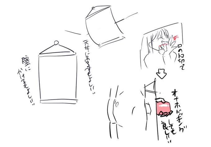 タペストリーのつかいかた 