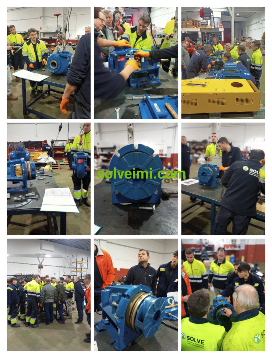 ImiSolve's tweet image. #solveimi #metso #outotec #Training #slurry #slurrypump #pumps #lodos 
Formación a nuestros técnicos, una bonita experiencia entre ambas empresas.