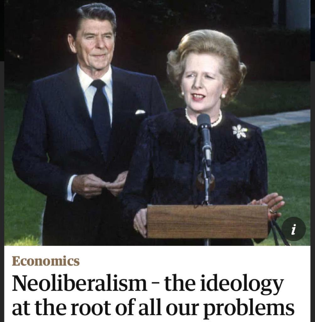 1970s Britain owned its water, transport, mail, energy, millions of council houses and sat on a huge North Sea reserve. The national debt was £80bn. 

2022 Britain has no assets and a national debt of £2.5 trillion. 

Neoliberalism started by Thatcher has destroyed the UK.