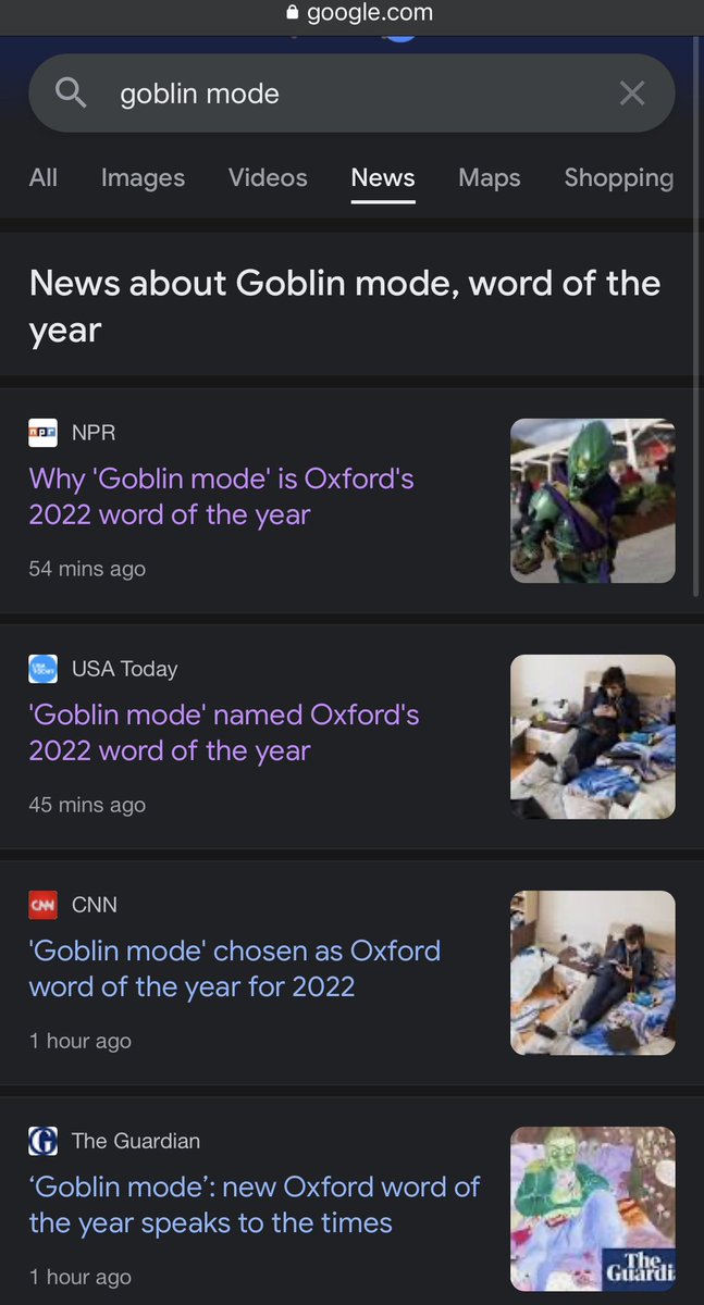 JohnGoblikon's tweet photo. FELLOW GOBLINS: if there was a TV show starring me about my life and dealing with goblin mode, would you watch it? if so, RT THE FRICK OUTTA THIS #goblinmode #goblin @Nekrogoblikon https://t.co/EofxS0qGND