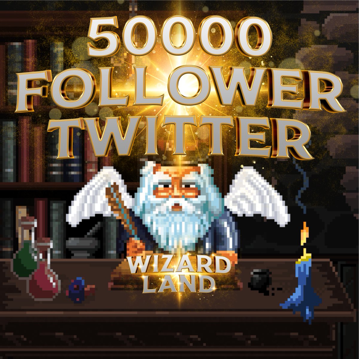 We reached 50,000 wizards on twitter! 🧙‍♂️
who is ready to be the greatest wizard? Expand the magical land! we will provide peace in SUI 🪄

#WizardLandSUI #SuiNFT #Sui