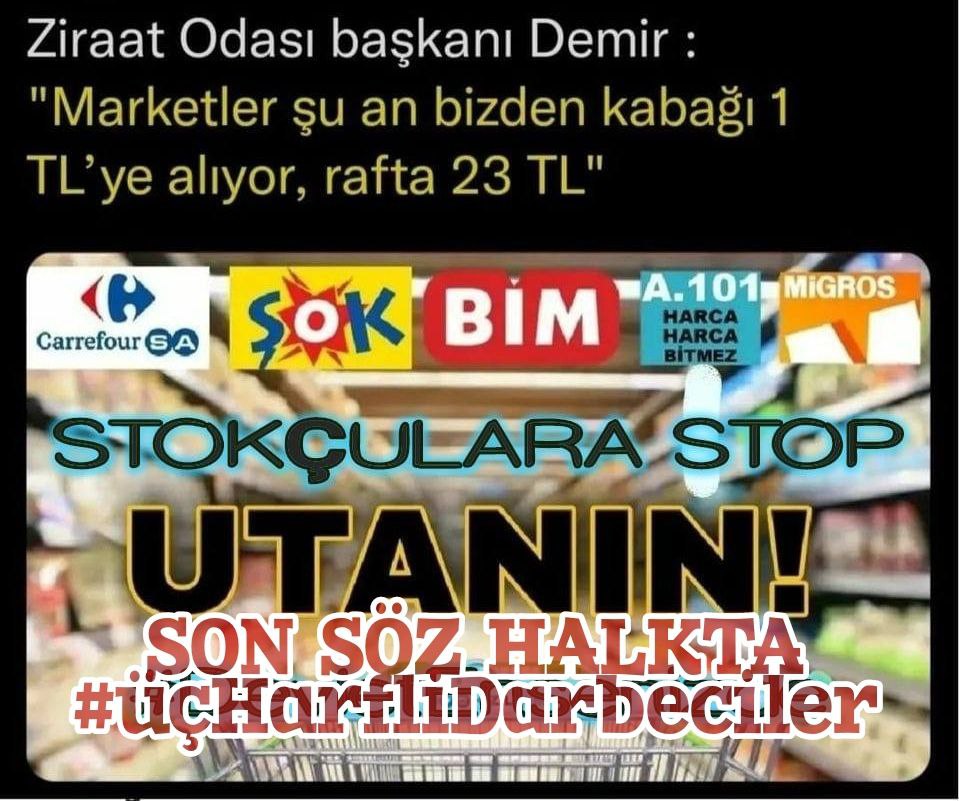 Bu ülkenin temel taşları, 2000 yıllık devletimizin emanet ettiği vatan topraklarını biliyoruz da...
Okyanus ötesinden gelen kumlu çakıl, hangi ara vatan toprağında mıcır yol oldu ki..!

SON SÖZ HALKTA
#ÜçHarfliDarbeciler