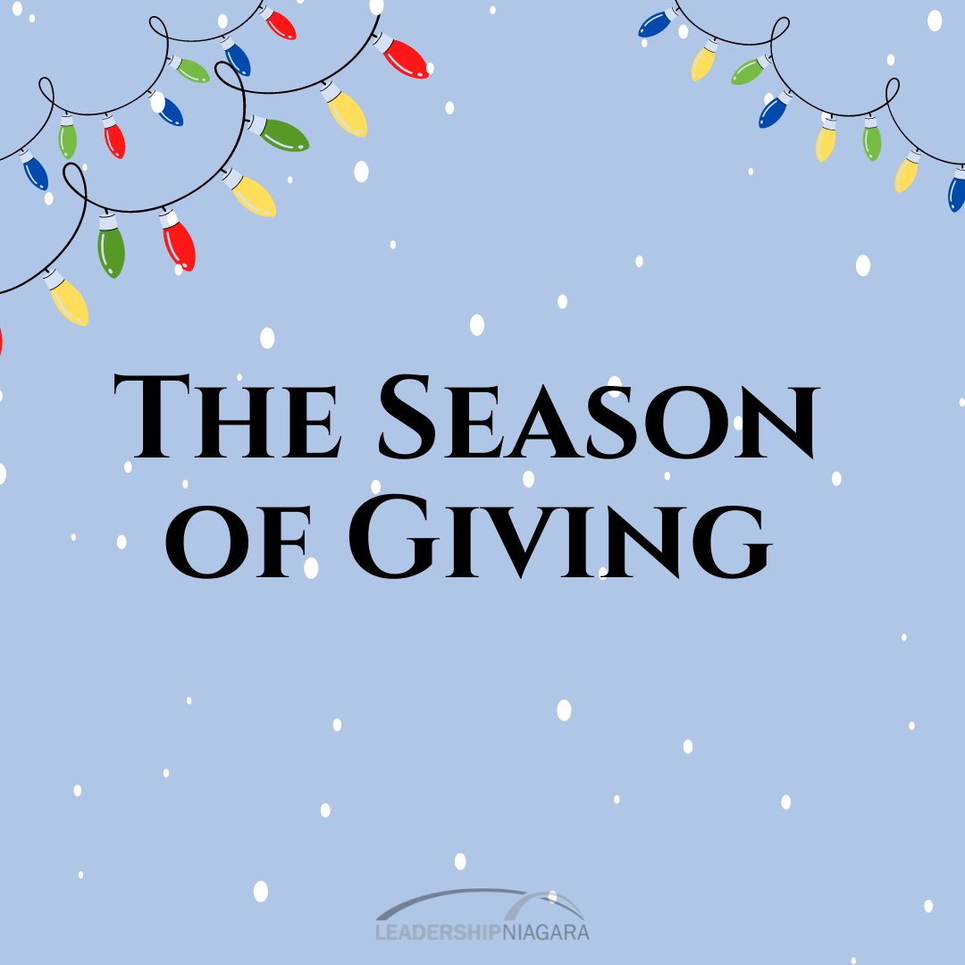 Tis the season! Have you considered how you can give back to your community this holiday season? Follow us as we share ways your generosity can make a difference this holiday season.
.
#niagaracounty #webringouttheleaderinyou #leadership #community #niagarafalls #legacy #impact