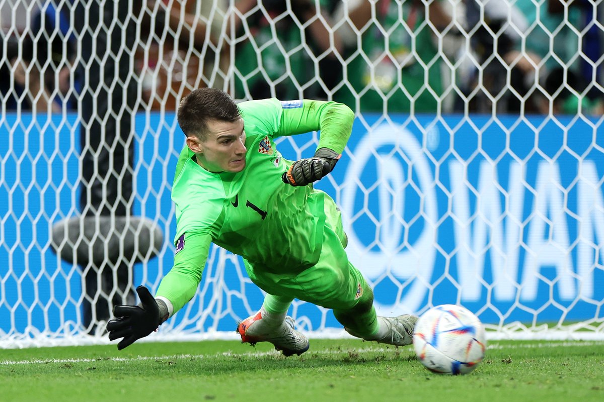 Three.
Penalties.
Saved.

Hats off, Dominik Livaković! 🎩 #JPNCRO 

#FIFAWorldCup #Qatar2022 #Family #Vatreni❤️‍🔥