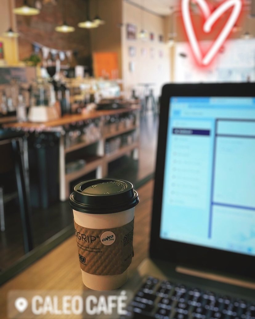 CafeCaleo's tweet photo. Your Caleo drink and homework @ Caleo 📚☕️📈📓🥤📝 #coffeeshop #smallcoffeeshop #caleocafe #downtownangola #angolaindiana #steubencounty #coffeepeople #friendsandcoffee #coffeeculture #coffeeandfriends #caleocafeangola https://t.co/7zmIIk5NHQ