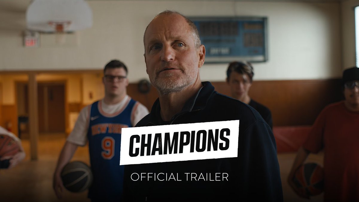 Woody Harrelson stars in the official trailer for Champions in
