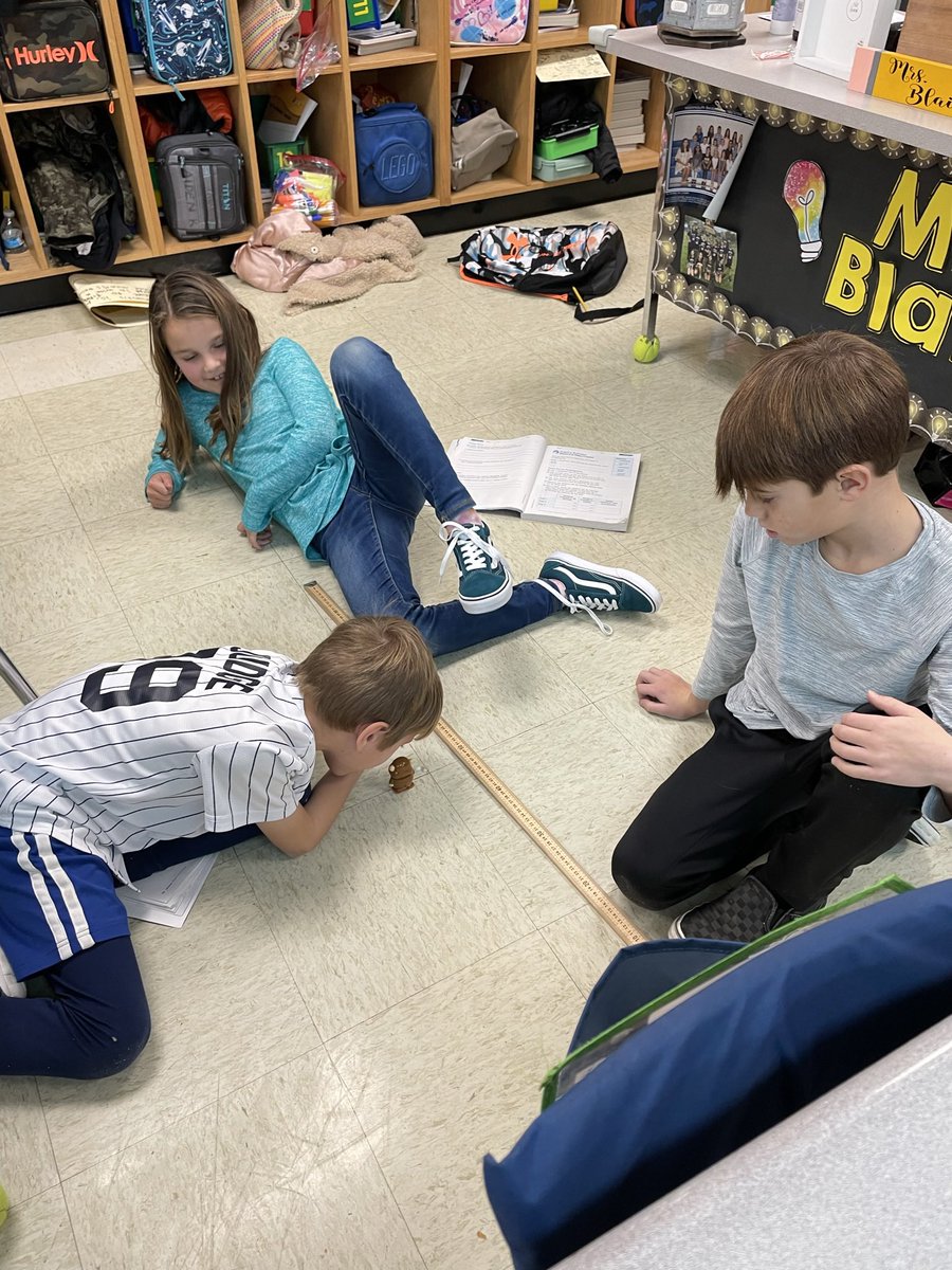 Third grade is investigating motion with wind up toys in science! We calculated how fast the toy traveled in cm/minute <a href="/MBS_Pride/">Monmouth Beach School</a> <a href="/MsCiaglia/">Danielle Ciaglia</a>