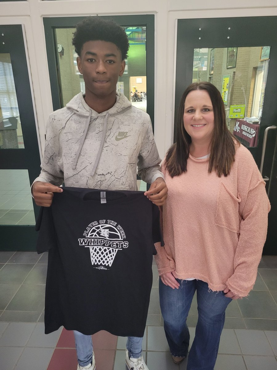 Congratulations to Jamyia Gray and Jaybre Pierce  on being selected as Players of the Week.  HUGE thanks to Rachael Sprinkle Cade and 111 West Jefferson St. for sponsoring this year's KHS Basketball  "Player of the Week" 🏀🏀🏀
