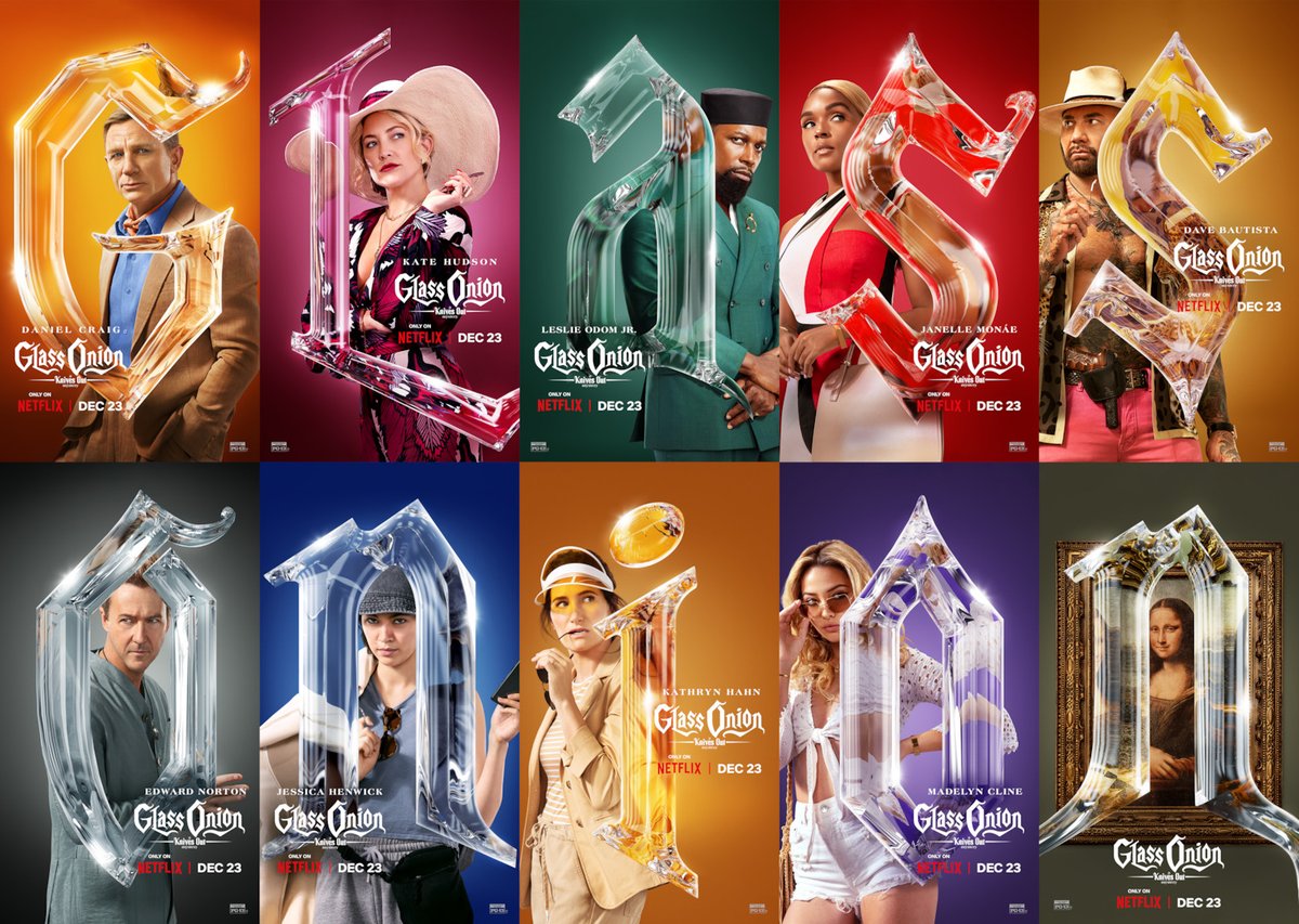 Netflix on Twitter "Shatter your expectations. Glass Onion A Knives