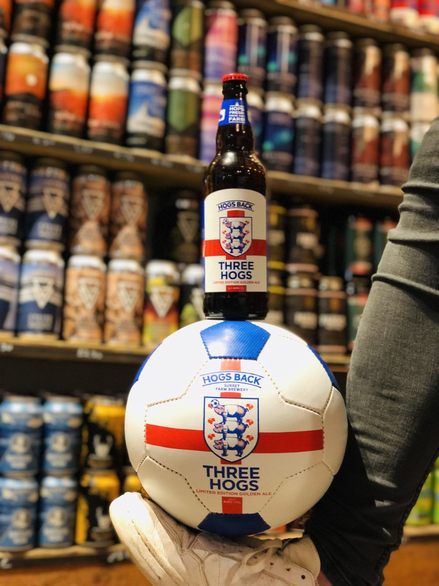 🏴󠁧󠁢󠁥󠁮󠁧󠁿 COMPETITION TIME 🏴󠁧󠁢󠁥󠁮󠁧󠁿

To celebrate reaching the Quarter Finals we are giving away a case of Three Hogs and a football to THREE lucky winners! You know the drill:
- Like this post
- Follow us
- Retweet

*Valid until 7pm on Saturday!

#itscominghome #threelions  
#worldcup