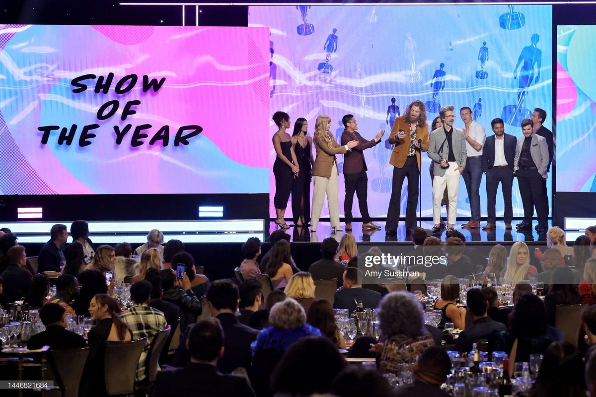 Mythical's tweet photo. So... about last night. 👀 #streamys https://t.co/EmGxAejOYj