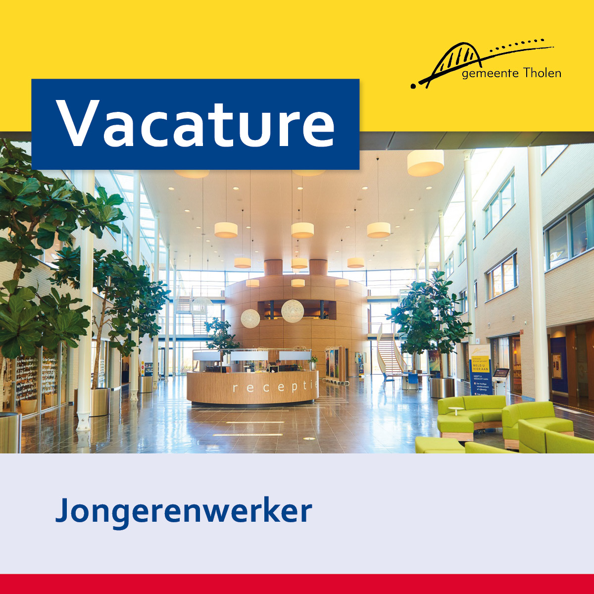 #Vacature! 🔔 | Kom jij onze jongerenwerkers versterken?

🕚 24 tot 36 uur per week
✍️ Je kunt tot en met 8 januari 2023 solliciteren
▶️ Meer weten of solliciteren? bit.ly/3tsPbuC