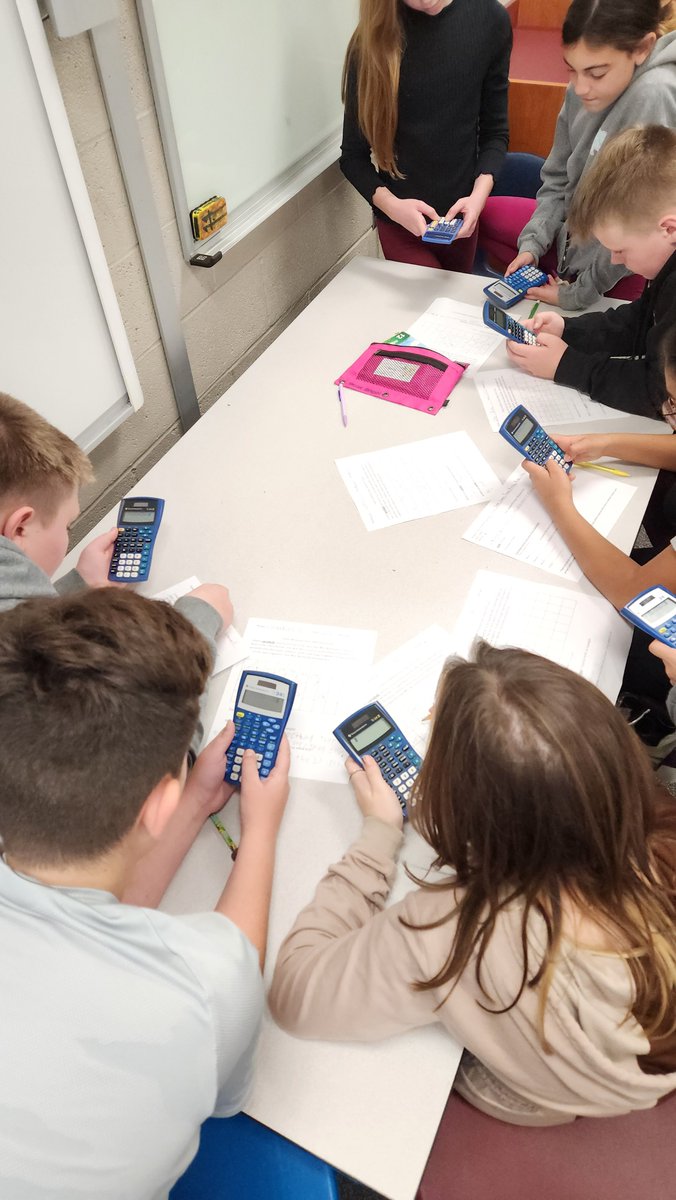 Caren Kennedy's Applied Math 6 Class tweet media