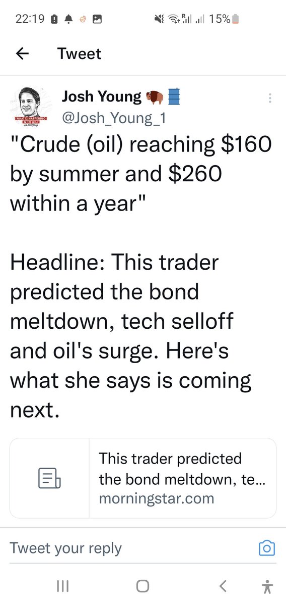 #OOTT Blast from the past. Not long ago when crazy forecasts was the norm. That's why is so important to do your own research.