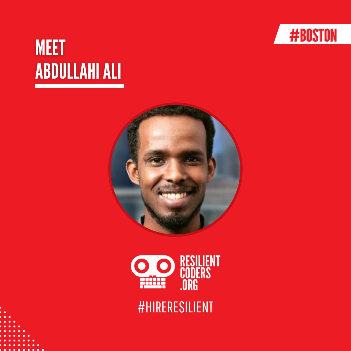 resilientcoders's tweet image. Meet @abdullahialidev at #RCDemoDay on Wednesday, 12/7 to learn more about their full stack app Check-In which aims to prevent bullying in the classroom. RSVP free: bit.ly/3UDzkEp #OpenToWork #SoftwareEngineer #Boston