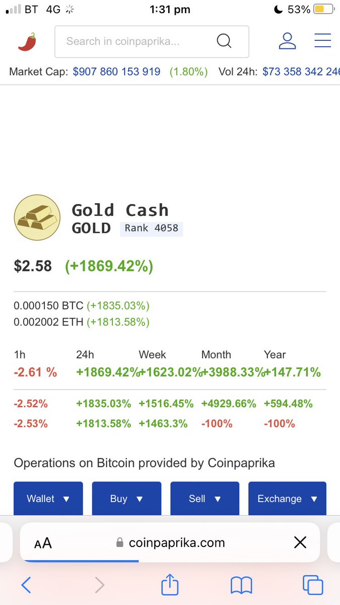 Gold Cash tweet media