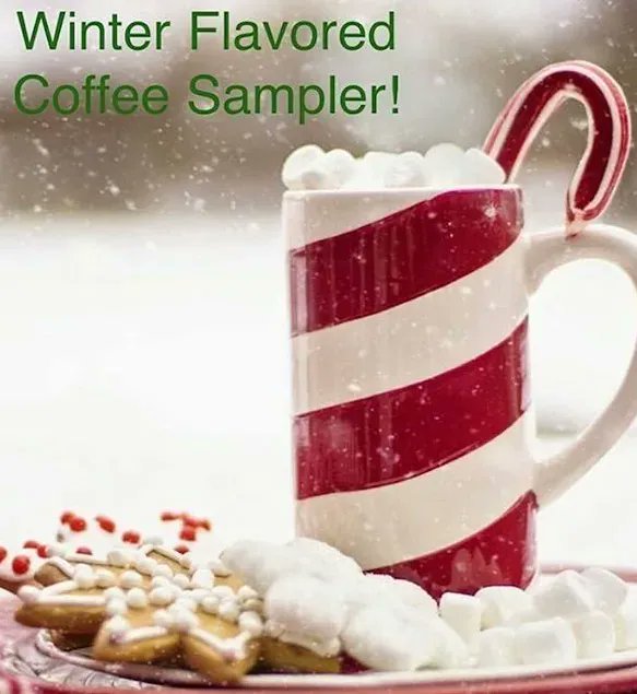 Cbp8Cindy's tweet photo. https://t.co/Ui8rU2Fq2C Winter Flavored #Coffee Sampler: peppermint bark, #Eggnog, #GingerCookie, and #sugarcookie , peppermint bark -1 4oz. bag of each!!!!!!!
Great gift for the holidays!
https://t.co/kSOJkyVuMU https://t.co/Nzq36fOYX7