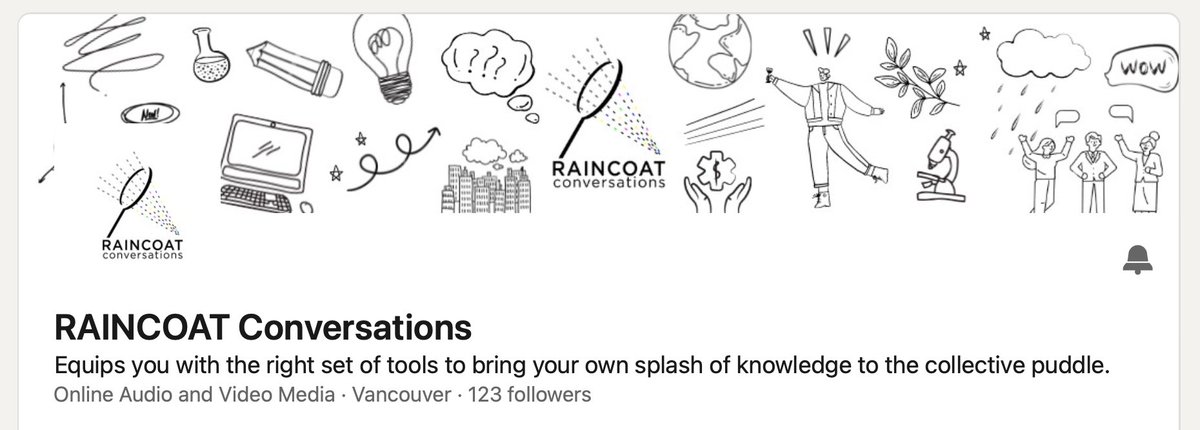 RAINCOAT Conversations Podcast tweet media