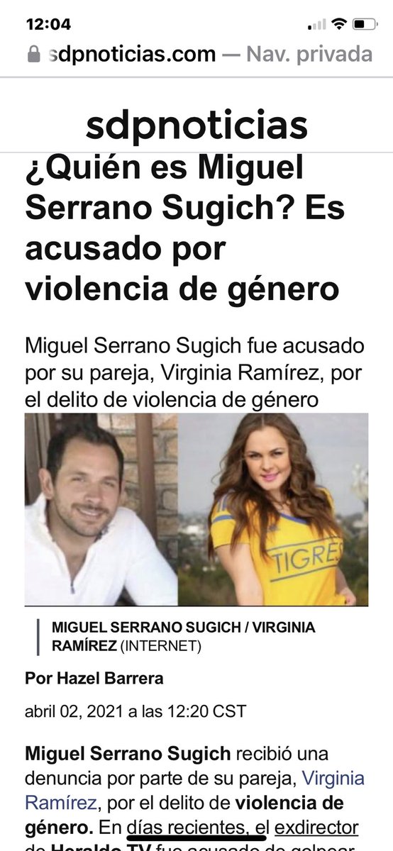 MaritzaAnguian's tweet photo. @VengaLaAlegria @RafaelSerdan @TVNotasmx miren en qué terminó el EX DIRECTOR de el Heraldo Abusador de mujeres MIGUEL DANIEL SERRANO SEGUICH https://t.co/hF6x7wl8K5