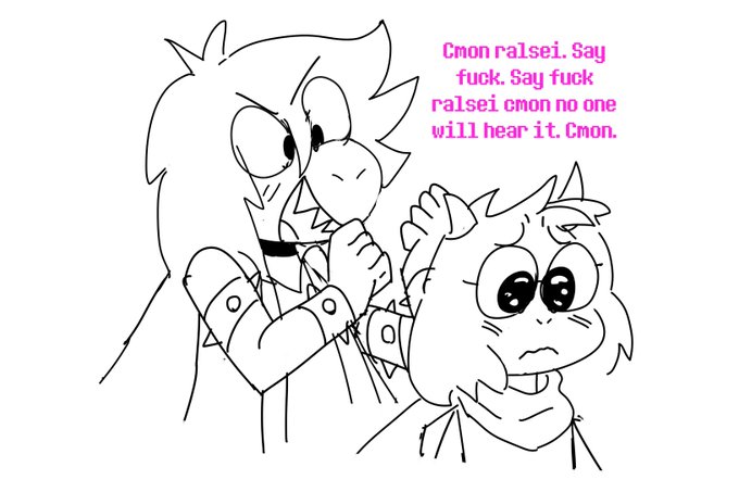 This is his villain origin story
#deltarune 